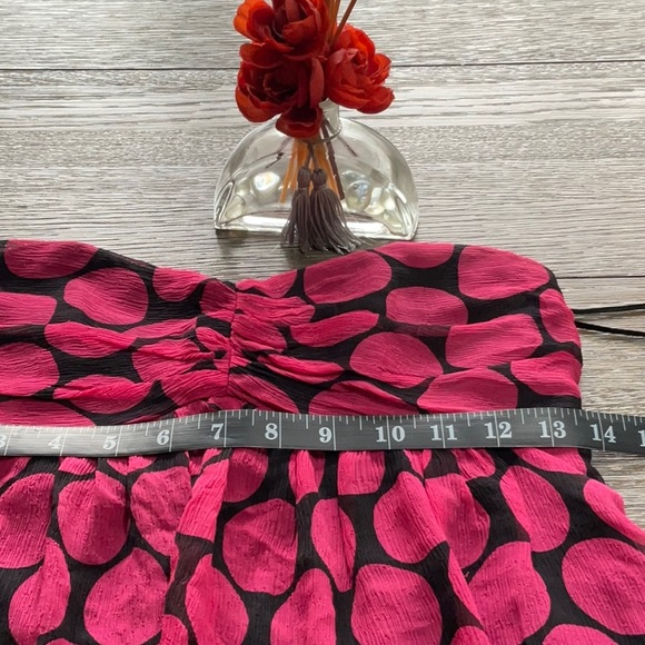 4👗👚🩳🩱👖X 20 Express strapless top with low asymmetrical - Picture 4 of 7